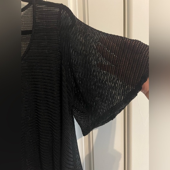 Tattoo Me Black Mesh Grunge Top Woman’s  Size 2X Made in USA - Picture 7 of 14